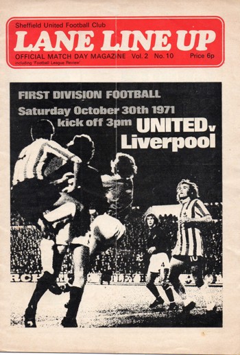 Match programme